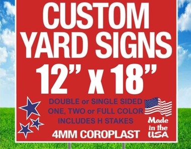 Custom Yard Sign